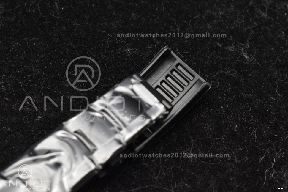 DLC DIW VS3135 on VSF Submariner DLC Blue Bracelet Sandblasted Edition 1:1 Best Dial Black 0129